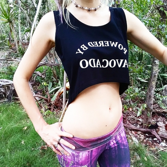 📛SOLD OUT📛 Powered By AVOCADO Crop Top - Picture 4 of 8